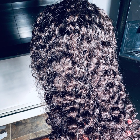 28 inch Luxurious deep wave human hair wig - Picture 5 of 6